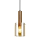 lafabryka Lampa wisząca Sardo PND-5581-1-BRO+AMB ITALUX