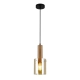 lafabryka Lampa wisząca Sardo PND-5581-1-BRO+AMB ITALUX