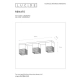 lafabryka.pl Plafon RENATE 21123/03/02 Lucide