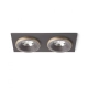 lafabryka.pl SHARM SQ II wpuszczana brązowa/perłowo-złota 230V LED 2x10W 24° 3000K R13257 Rendl light studio