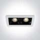 lafabryka.pl Oprawa podstropowa Shop Square Boxes 50202B/W/W ONE LIGHT