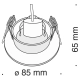 lafabryka.pl Oprawa podstropowa Downlight Slim DL027-2-01B Maytoni
