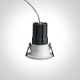 lafabryka.pl Oprawa podstropowa The 7W Dark Light Range 10107DC/W/W ONE LIGHT