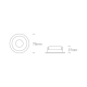 lafabryka.pl Oprawa podstropowa The Chill Out Range Round 10105M/W/BS ONE LIGHT