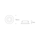 lafabryka.pl Oprawa podstropowa The Chill Out Range Round 10105MD/W/C ONE LIGHT