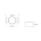 lafabryka.pl Oprawa podstropowa The Chill Out Trimless Range Round 10105RM ONE LIGHT