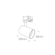 lafabryka.pl Reflektor The Dark Light GU10 Range 65105NT/W ONE LIGHT