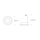 lafabryka.pl Oprawa podstropowa The Dark Light Range Aluminium 10105ALG/B ONE LIGHT