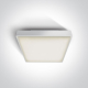 lafabryka.pl Plafon The LED Plafo Outdoor Square Plastic 67282AN/W/W ONE LIGHT