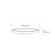 lafabryka.pl Plafon The LED Slim Line Plafo 62160FB/B/C ONE LIGHT 4000K 60cm