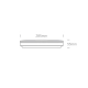lafabryka.pl Plafon The LED Slim Plafo Range 62022A/W/W ONE LIGHT