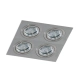lafabryka.pl Oprawa stropowa CARO 4S AZ2444 AZZARDO ........KOD: 15509
