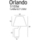 lafabryka Orlando kinkiet biały satyna 5103W/WHNM MaxLight