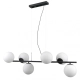 lafabryka Lampa wisząca Raddi PND-5510-6-BK ITALUX