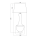 lafabryka.pl Lampa podłogowa TROYA GREEN L232272257 4concepts