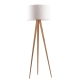 Lampa podłogowa TRIPOD WOOD AZ3013+AZ3014 white