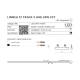 Linnea 57 Track 3Line 24W CCT (black) AZ4565 LED 24W 1400lm 3000K - 6000K CCT METAL ACRYL PC AZZARDO