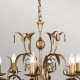 Żyrandol Lily – 8 źródeł światła LL8-ANT-BRZ Elstead Lighting