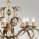 Żyrandol Lily – 8 źródeł światła LL8-ANT-BRZ Elstead Lighting