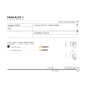 lafabryka.pl Plafon Makalu 1 (white) AZ4211 AZZARDO