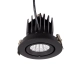 Oprawa Wpustowa Rubio 10W Czarna H0133 MaxLight