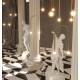 Lampa Wisząca Enigma Złota P0514 MAXLIGHT