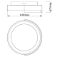 Plafon Aruba 52W Czarny C0285 MaxLight