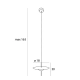 Lampa Wisząca Cone I Czarna P0554 MaxLight