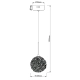 Lampa Wisząca Rita G9 P0679 MaxLight