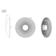 Kinkiet Misaki 6W Czarny W0456 MaxLight