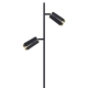 FLOWER BLACK GOLD LAMPA PODŁOGOWA 1xGU10 ML0269 MILAGRO