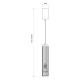 VERTICAL BLACK LAMPA WISZĄCA 1xGU10 ML0298 MILAGRO
