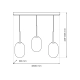 Lampa wisząca ALIAS BLACK 3xE14 ML0321 MILAGRO