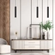 Lampa wisząca nowoczesna HUDSON BLACK 1xGU10 MLP8791 - Milagro