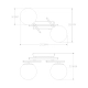 Lampa sufitowa NEBULA MS223121-SN ZUMA LINE
