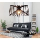 Lampa 1pł NESS BLACK 6768