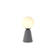 Lampa stołowa Newton B table ciemny szary AZ3463 AZZARDO