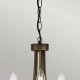 Żyrandol Olivia – 5 źródeł światła – Czarno-złoty OV5-BLK-GOLD Elstead Lighting