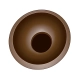 Plafon COCO 40 cm coffee LED LP-0508/1C-40 CF Light Prestige