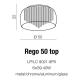 Plafon Rego 50 AZ1000