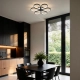 Plafon Velva czarny LED CCT LP-8432/1C BK LIGHT PRESTIGE