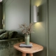 Kinkiet ryflowany Esla S1004 biały GU10 1657DL DOMENO LIGHTING