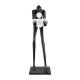 Lampa podłogowa WOMAN-2 BLACK czarna 190 cm DN433-F black Step into Design