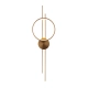 Lampa ścienna ECLIPTICA LED złota 100 cm ST-DL8532 Step into design