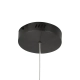 Lampa wisząca CIRCLE 60 LED tytanowy 60 cm ST-8848-60 black Step into Design