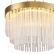 Lampa wisząca GLORIA LED kryształowa złota 40 cm ST-DL8510 Step into Design