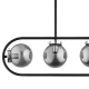 lafabryka.pl Lampa wisząca SARAN CHROM 4 PŁ 62160 ALFA
