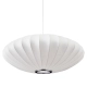Lampa wisząca SILK FLAT biała 60 cm ST-2328-60 Step into design