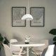 Lampa wisząca STONE biała 30 cm DN426-300 Step into design