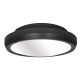 Plafon ścienny PIR P3001-E27-S 2xE27 czarny z czujnikiem ruchu i zmierzchu Zewnętrzny TONDO 1364DL DOMENO LIGHTING
